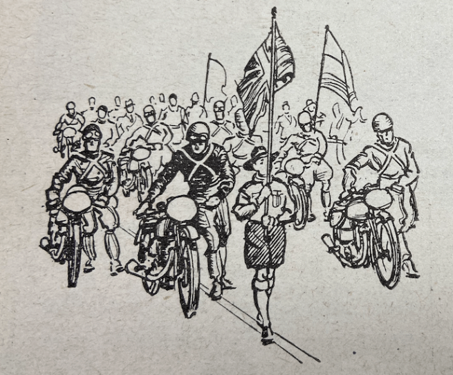 CARTOONS SCOUT TT PARADE