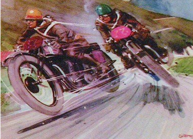 CARTOONS TT DUEL (1927 boys' book)