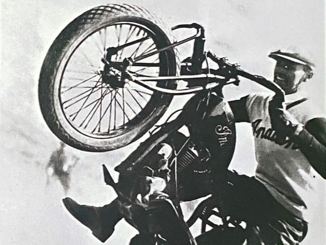 INDIAN 1920s WHEELIE