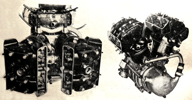 1939 AJS V4 ENGINE PICS
