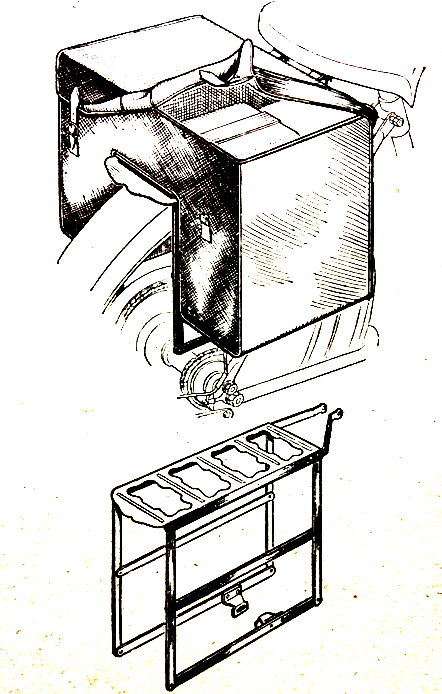 1939 AUTOCYCLE PANNIERS