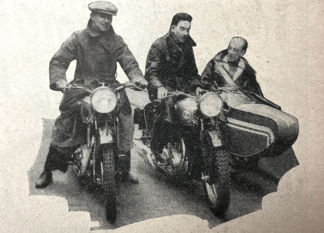 1939 BSA RUN START