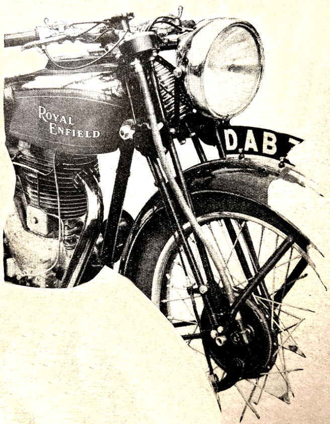 1939 ENFIELD 350 FRONT
