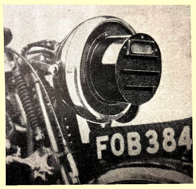 1939 FERIDAX HEADLAMP MASK