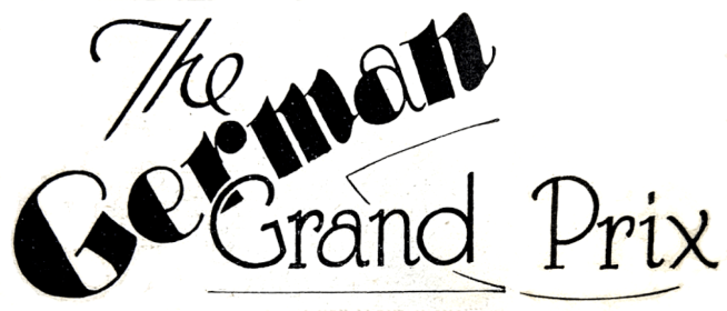 1939 GERMAN GP HEAD