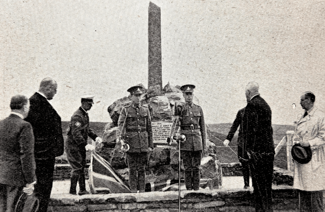 1939 GUTHRIE MEMORIAL UNVEILING