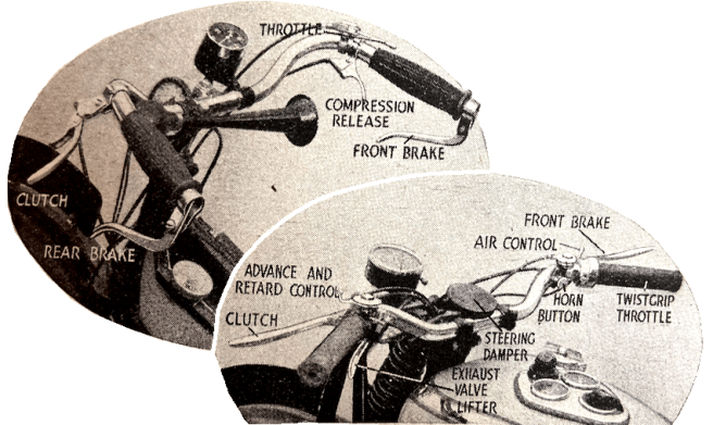 1939 HANDLEBAR CONTROLS
