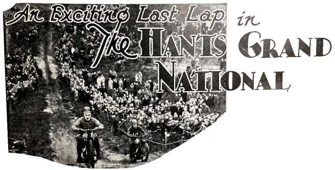 1939 HANTS GRAND NATIONAL HEAD