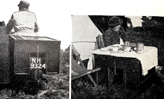 1939 PICNIC PANNIERS