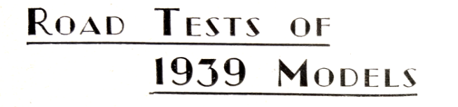 1939 ROADTEST AW