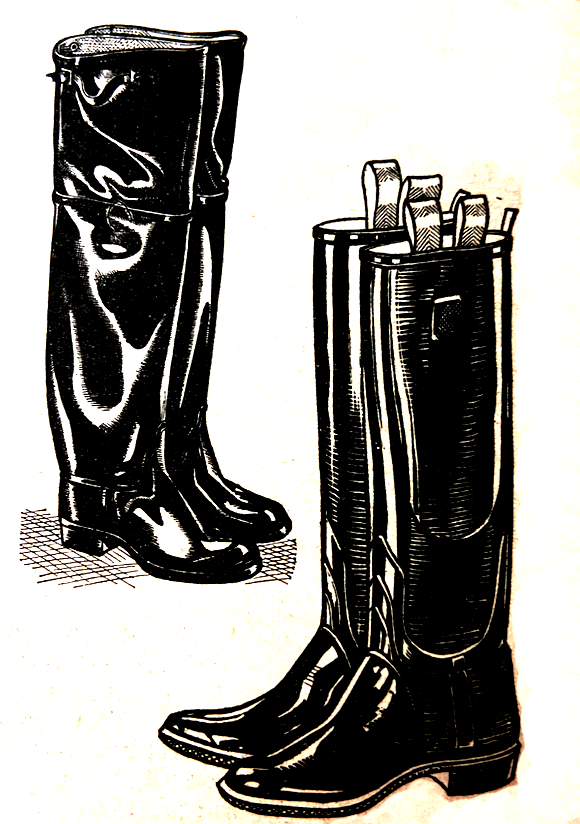 1939 RUBBER BOOTS