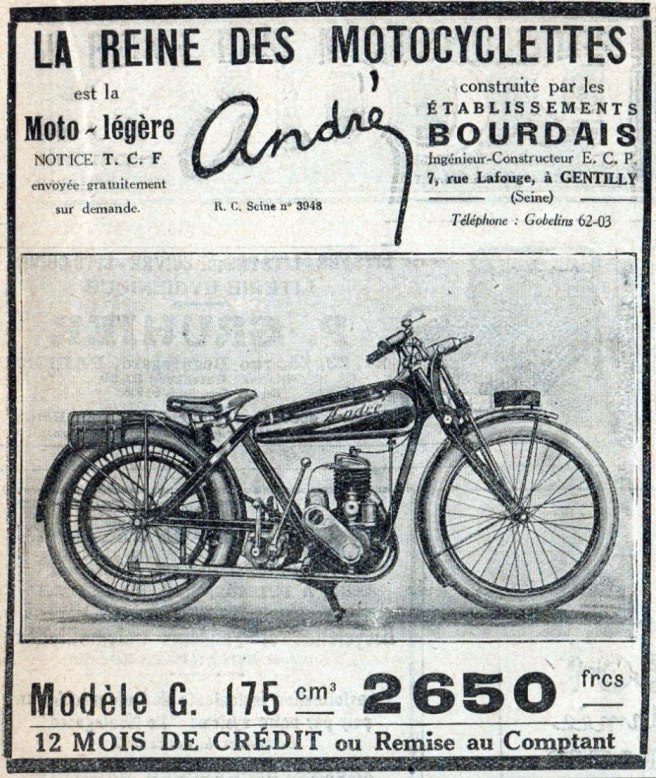 1924 ANDRE AD