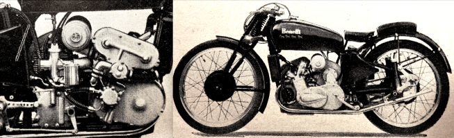1939 BENELLI 25-4 ENGINE BIKE
