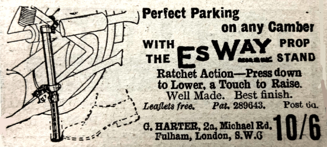 1939 ESWAY STAND AD