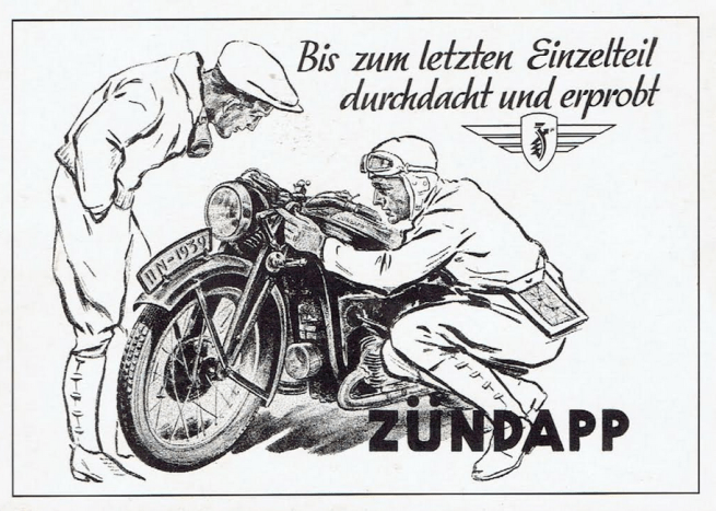 1939 ZUNDAPP AD