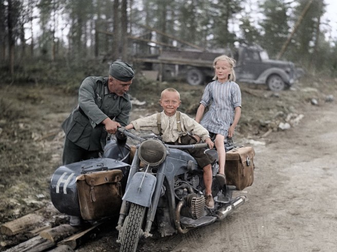 1941 BMW R12 FINLAND