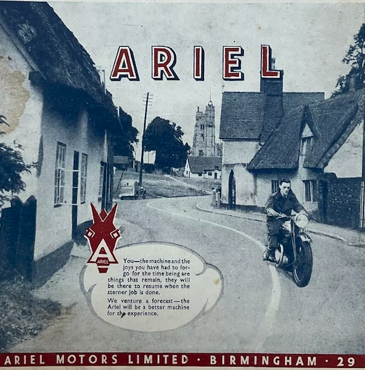 1942 ARIEL AD