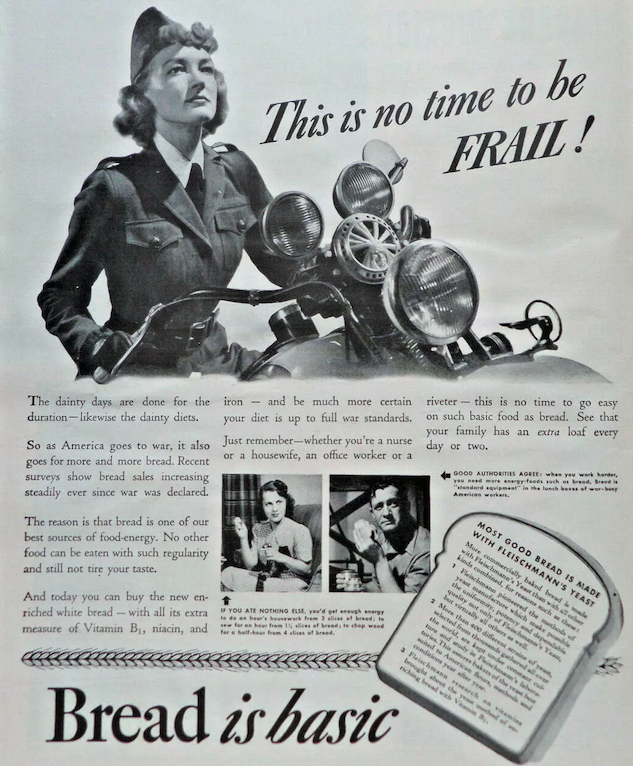 1942 BREAD AD