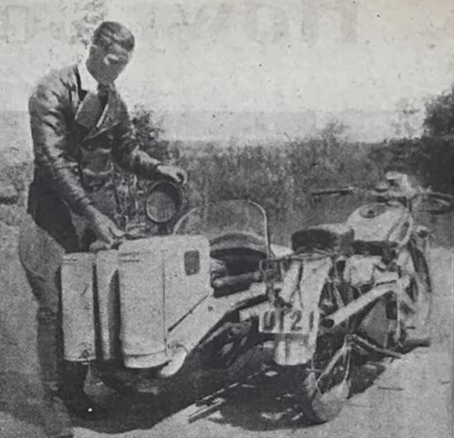1942 SWEDISH GAS TRIUMPH