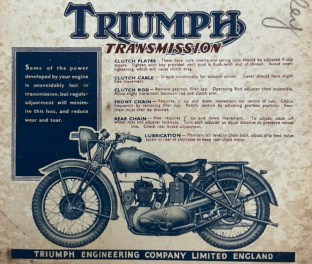 1942 TRIUMPH AD