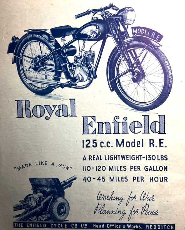 1943 ENFIELD 125 AD