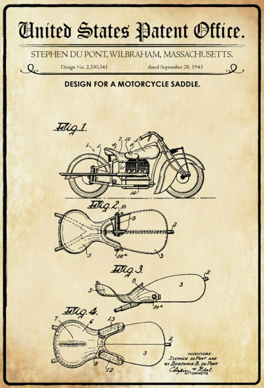 1943 SADDLE PATENT