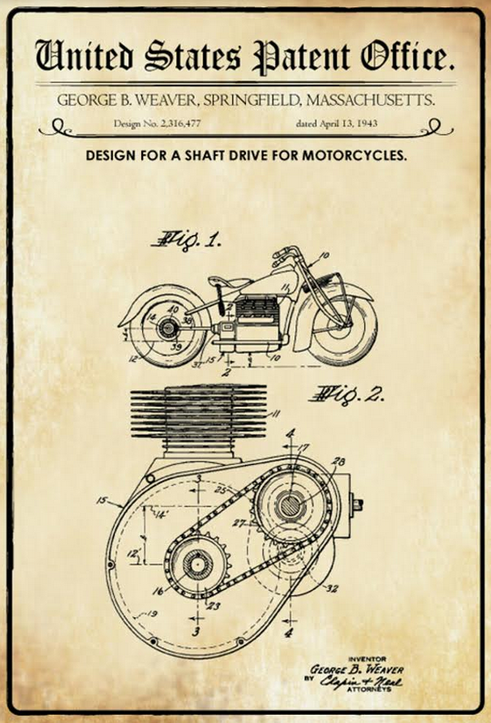 1943 SHAFT PATENT