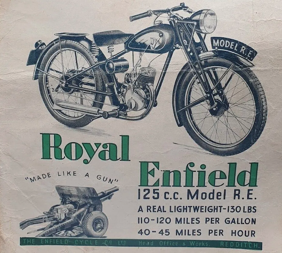 1944 ENFIELD 125 AD