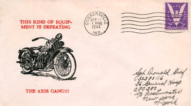 1944 US WD CARD