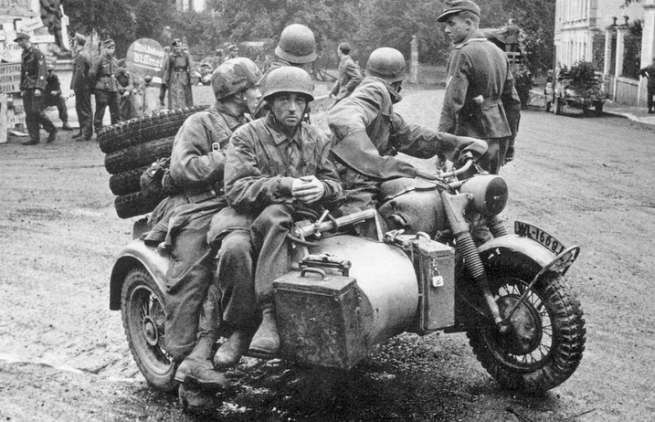 WW2 BMW R75 1944