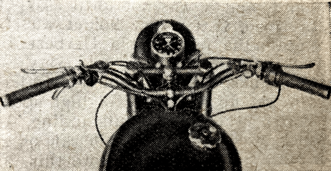 1945 AJS 500 CONTROLS