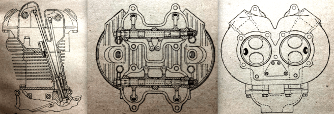 1945 BEEZA TWIN HEAD