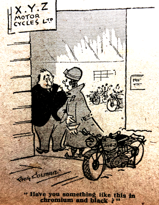 1945 CHROMEBLACK CARTOON