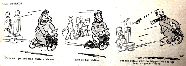 1945 HIGH SPIRITS CARTOON
