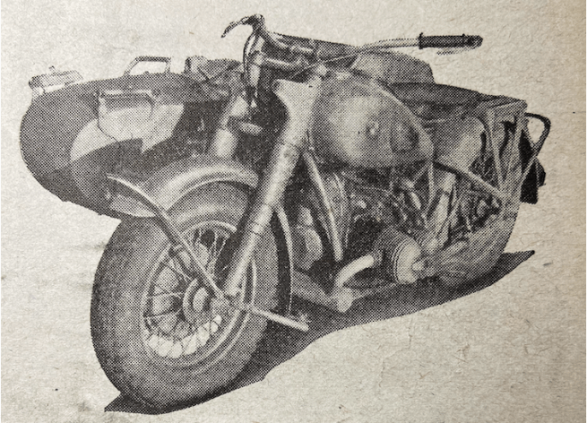 1945 TESTS BEEMER OHV COMBO