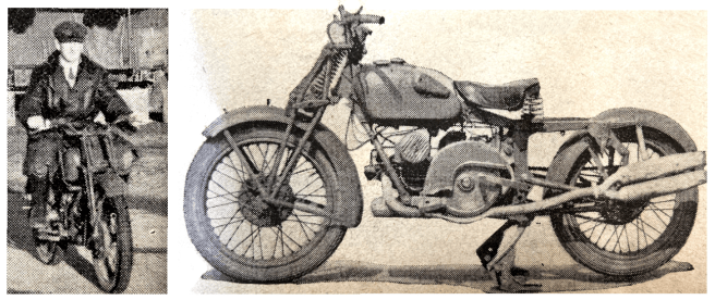 1945 TESTS GUZZI RIDE SIDE