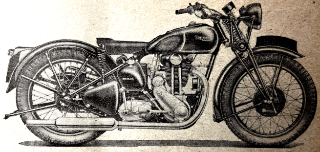 1945 TRIUMPH 350 WD CIVVY