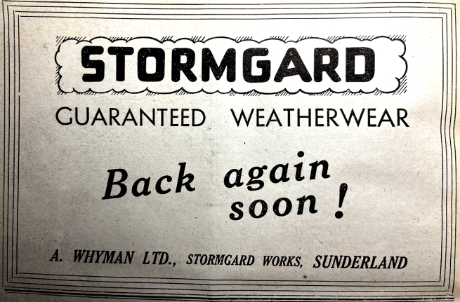 1945 STORMGARD AD