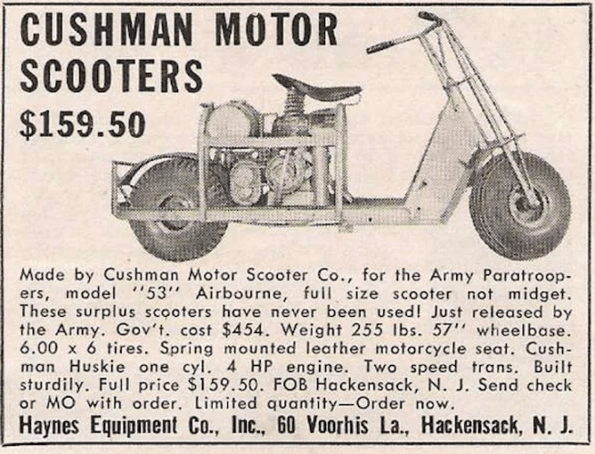 1946 CUSHMAN AD