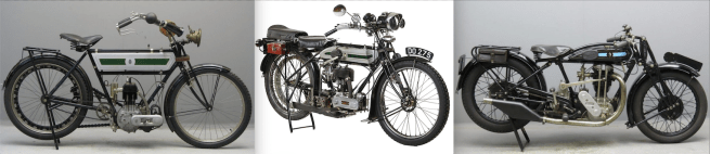 1947 BOURNE 3 TRIUMPHS