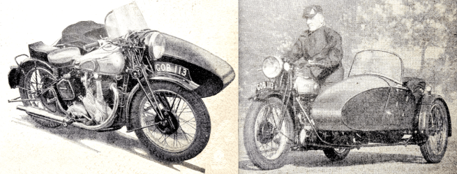 1947 BSA M33 SC TEST 2