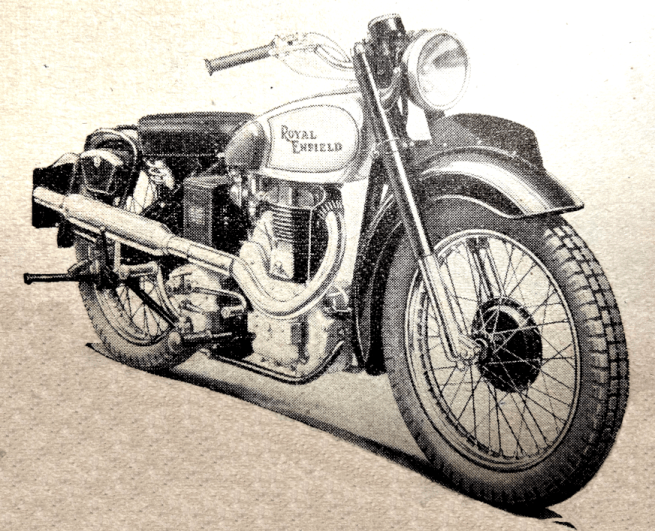 1947 ENFIELD 350 SIDE