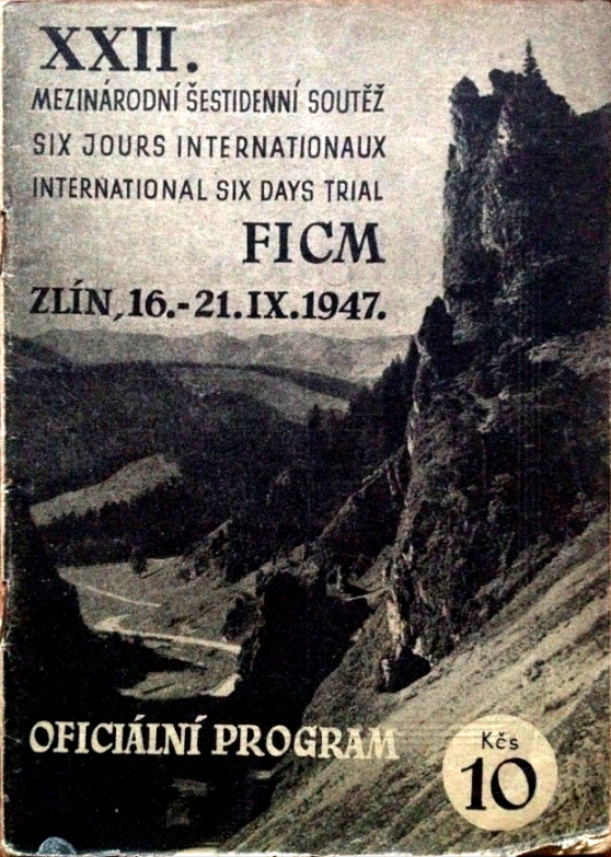 1947 ISDT PROGRAMME