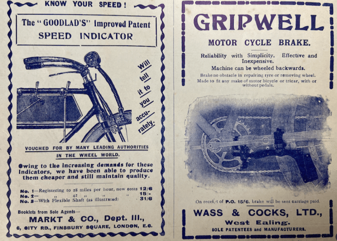 1906 GOODLADS GRIPWELL ADS