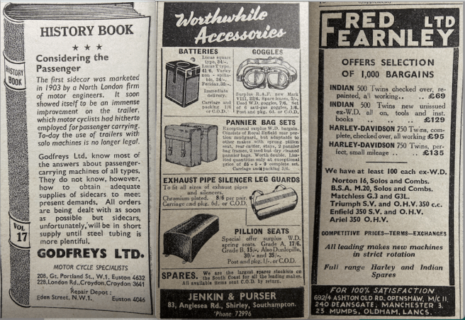 1947 GODFREYS 3ADS