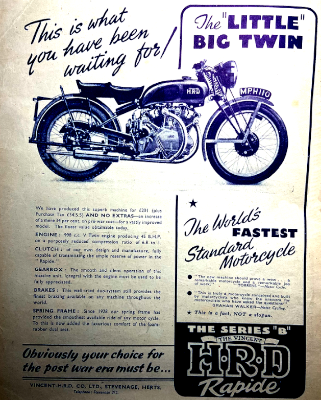 1947 SRS B RAP AD