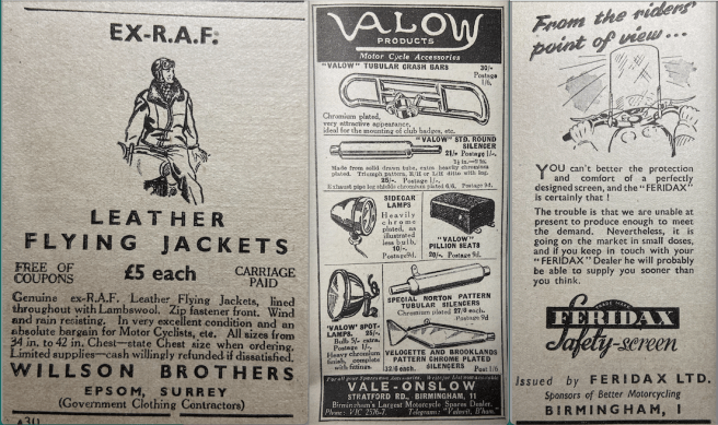 1947 WILLSON ADS