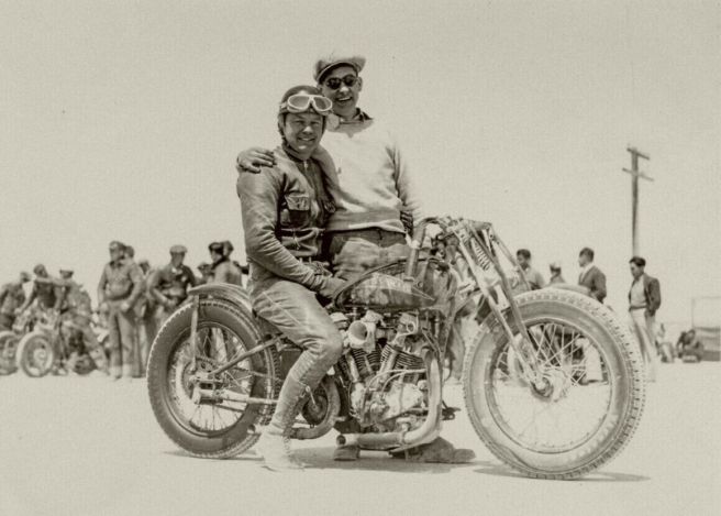 1940 AL CROCKER WITH RIDER SAM PARRIOT