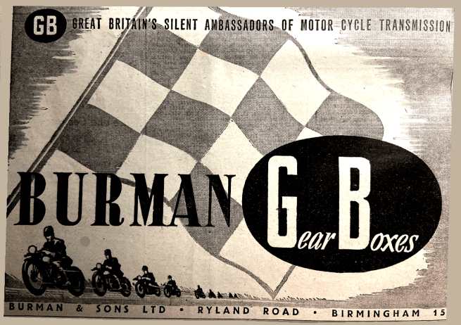 1945 BURMAN AD