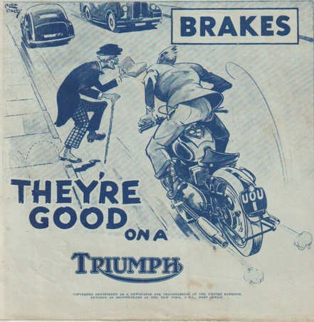 1945 TRIUMPH AD